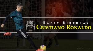 Cristiano ronaldo hard at work as portuguese star celebrates. Cristiano Ronaldo Birthday Photos Wishes Images Status Cr7 Birthday