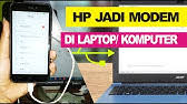 Cara Mengaktifkan Modem Di Laptop Youtube