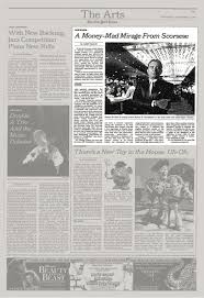 Pinning and remixing visual inspiration from the new york times. Film Review A Money Mad Mirage From Scorsese The New York Times