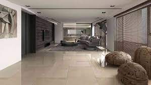 Gray #tile floors for living room. The Choice Of Floor Tiles In Family Decoration Is A Big Study Barana Tiles