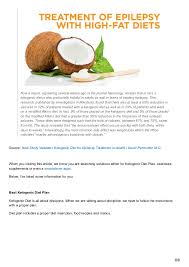 Ketogenic Diet And Epilepsy Treatment Recipes And Diet Plans