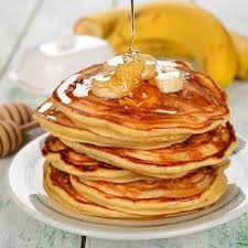 طريقة عمل اسهل بان كيك بالصور من ناديا Recipe Food Breakfast Pancakes