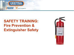 The fire triangle is a simple model used to understand the ingredients necessary for most fires. Fire Extinguisher Training Ppt Video Online Download