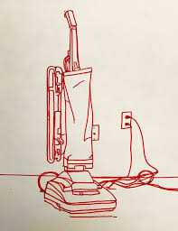 Now place the keyboard on the table. Vacuum Cleaner Jamie Beth Walkinshaw Drawings Illustration Buildings Architecture Furniture Living Room Den Appliances Artpal