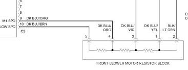 Orange/red left front speaker positive wire (+): Wiring Diagram Ac Blower Motor Questions Answers With Pictures Fixya