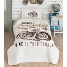 Clasy 100 Pamuk Tek Kisilik Yatak Ortusu Trackers Fiyati