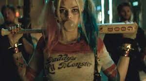 Features daddy's lil monster in elegant, black cursive. Daddy S Lil Monster T Shirt Worn By Harley Quinn Margot Robbie In Suicide Squad Spotern