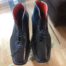 One giant leap deserved another. Shoes Mens Italian Black Koil Boots Poshmark