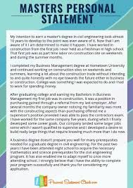Masters Personal Statement Examples Personal Statement Samples Scoop It Personal Statement Grad School Personal Statement Examples School Essay