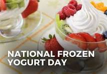 NATIONAL FROZEN YOGURT DAY - February 6, 2024 - Angie Gensler