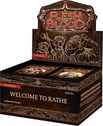 Flesh Blood Tcg Welcome To Rathe Unlimited Booster Display Box 24 Booster Source Of Cards Trading Card Shop