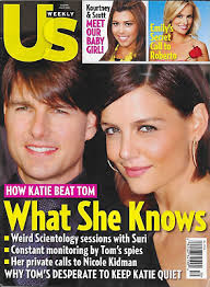 Tom Cruise Katie Holmes Us Weekly Magazine Kourtney Kardashian Bachelorette  2012