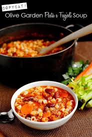 Recipe Copycat Olive Garden Pasta Fagioli Soup Recipes Fagioli Soup Food