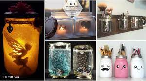 Give your home a rustic touch without breaking the bank thanks to these beautiful mason jar. Diy Repurpose Mason Jar Craft Ideas K4 Craft