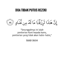 Inna haza larizquna maalahu minnafad 🤲🏻 tmriders Zikir Rezeki Tak Putus