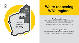 Tourism minister, simon birmingham, warns the country's borders may stay shut until 2021. Mark Mcgowan On Twitter We Ve Just Announced A Change To Take Effect Ahead Of The Wa Day Long Weekend In Line With Expert Health Advice From Wa S Chief Health Officer This Friday
