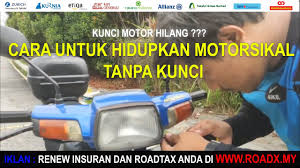 That explained why only rich people bought cars with engines bigger than. Cara Cara Hidupkan Motorsikal Ex5 Tanpa Kunci Youtube