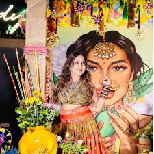 A night to remember, filled with stunning decor, endless laughter, and the  best people by my side! 🎉✨ From vibrant Rajasthani fusion elements to  unforgettable moments