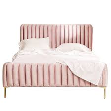 You also have the option of divan beds and bases, which offer 2 and 4 drawer storage. Valerie Velvet Bed Ash Pink Piccolo House Asia