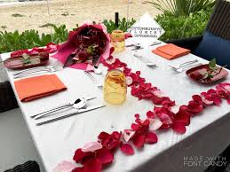 Pin En Candle Light Dinner Decoration