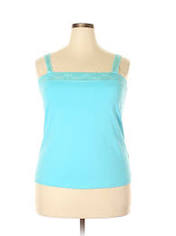 Details About Avenue Women Blue Tank Top 18 Plus