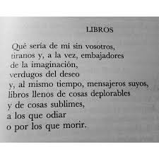 Hoy Es Un Buen Dia Para Rescatar Este Poema De Luis Alberto De Cuenca Libros Alfonsina Storni Frases Frases De Palabras Libros