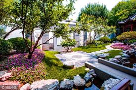 开眼了 这就是北京价值7亿一套的豪宅 高清组图 modern garden chinese garden japanese garden