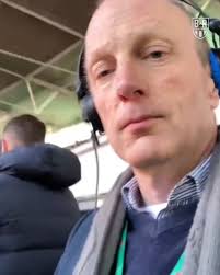 At the League Cup final with one of football’s most iconic voices, Peter  Drury 🗣