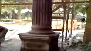 Pada umumnya untuk konsep yang diusung pada tiang berbentuk lingkaran atau bulat adalah konsep klasik. Cara Membuat Pilar Bulat Relief Art Youtube