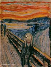Ultimate scream cards stat changes review! Krzyk Edvard Munch The Scream Pelukis Lukisan Painting