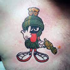Get inspired by our community of talented artists. 40 Marvin The Martian Tattoo Designs For Men Cartoon Ink Ideas
