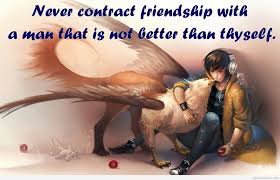 Beautiful anime girls, art backgrounds, characters wallpaper collections for free download. Best Friend Quote For My Friends Wallpaper Anime Boy With Griffin 1592x1025 Wallpaper Teahub Io