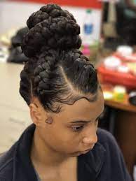 10 Flattering Goddess Braids Updo Hairstyles For Women Goddess Braids Updo Goddess Braid Bun Braided Hairstyles Updo
