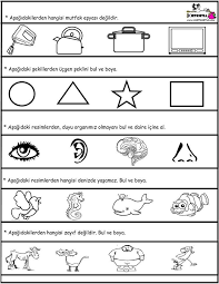 Calisma Sayfasi Okul Oncesi Yaslar Icin Montessori Yontemi Okul Oncesi Okul