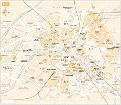 Paris europe train map fr. Paris City Map Mapsof Net