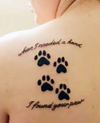 Paw print tattoos are popular with both men and women. 35 Cute Paw Print Tattoos For Your Inspiration Cuded