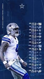 Shedule 2019 Dallas Cowboys Cowboy Pictures Dallas Cowboys Players