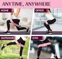Gymb Premium Resistance Bands for Working Out - Exercise Bands to Workout  Glutes, Thighs & Legs - No-Slip Cloth Booty Belt for Gym & Home Fitness, ...