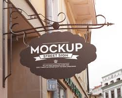 Street Sign Free 4 Psd Mockups Free Mockup Free Mockup Street Signs Mockup