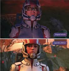 Erster Grafik Vergleich Der Legendary Edition Mass Effect Universe