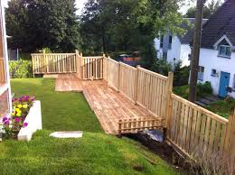 Terrasse aus holz komplettbausatz holzfliesen. Holz Gelanderzaun Ab 42 99eur Zaunfeld Extra Stabil Mit Handlauf