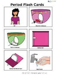 I Have My Period Social Story Basic Living Skills 14 Pages Flashcards Babysitting Activities Free Teaching Resources