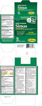 Lil Drug Store Multi Symptom Sinus Severe Congestion Tablet