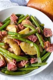 Add 1/2 tbsp soy sauce and oyster sauce and stir until sauce thickens. Country Green Beans Potatoes And Ham In The Instant Pot Recipe