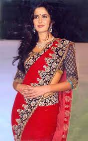 Katrina Kaif Blouse Design Saree Katrinakaif Indian Celebrities Fashion Bollywood Fashion