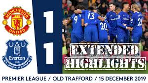 Watch english premier league match, man utd vs everton highlights here. Extended Highlights Man United 1 1 Everton Youtube