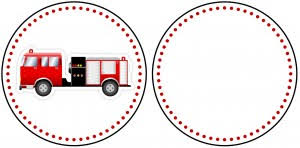 This adorable cake was custom designed for a little boy's fire truck themed 1st birthday party. Fire Truck Birthday Party With Free Printables How To Nest For Less