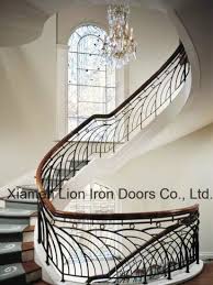 What happens into making a stairway will typically reflect the overall theme that this home or workplace will often have. China Exterior Handrail Lowes Wrought Iron Railing Stair Railing China Steel Railings Security Railing