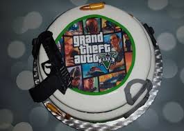 Gta 5 Cake Gta Birthday Cake Kids My Birthday Cake
