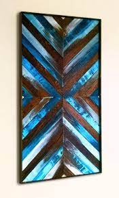 Blue Wood Wall Art Wood Wall Art Large Wall Art Wooden Wall Art Wood Wall Decor Coastal Wood Art Dark Wood Wall Art Coastal